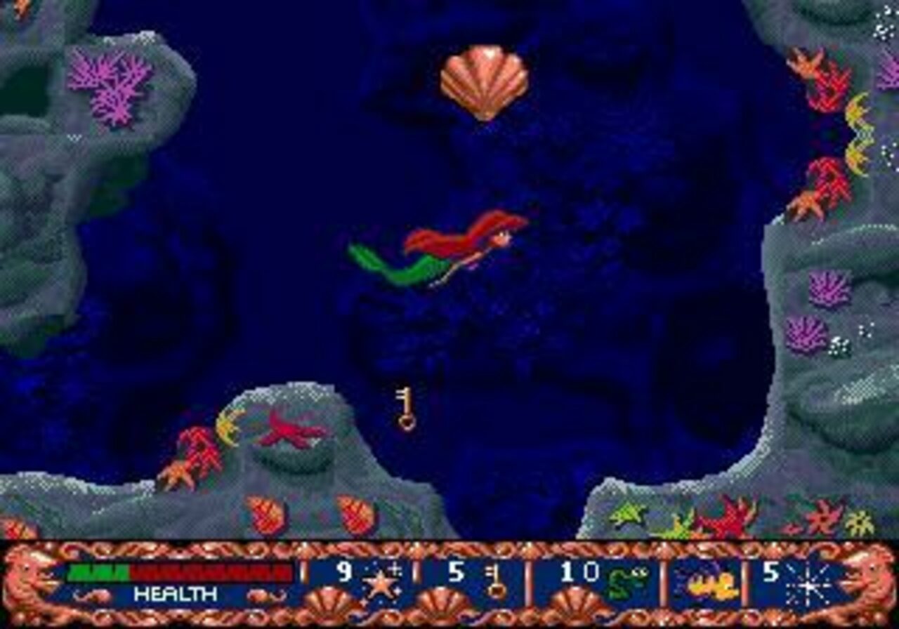 Disney's Ariel: The Little Mermaid SEGA Mega Drive