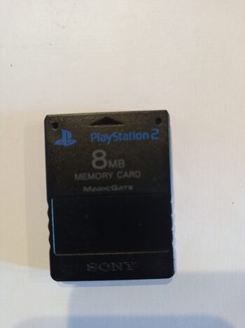 Tarjeta de memoria negra Playstation 2