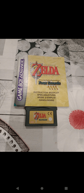 The Legend of Zelda: Four Swords Game Boy Advance