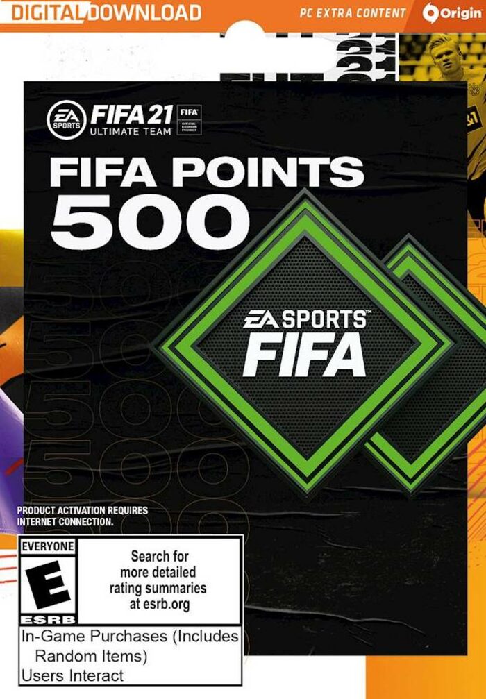 FIFA 22 Ultimate Team 500 Points Pack, PC