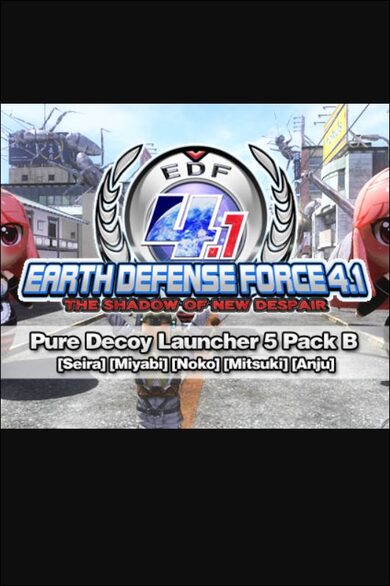 E-shop EARTH DEFENSE FORCE 4.1: Pure Decoy Launcher 5 Pack B (DLC) (PC) Steam Key GLOBAL