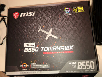 MSI MAG B550 TOMAHAWK AMD B550 ATX DDR4 AM4 2 x PCI-E x16 Slots Motherboard