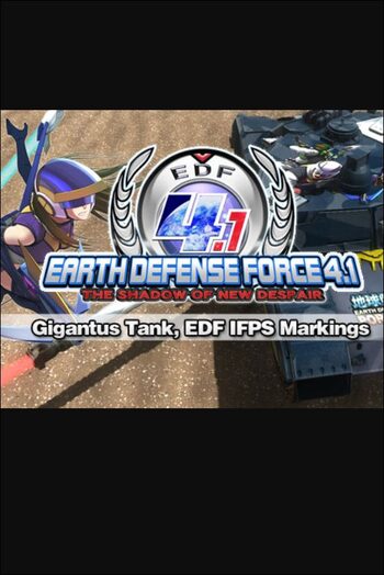 EARTH DEFENSE FORCE 4.1: Gigantus Tank, EDF IFPS Markings (DLC) (PC) Steam Key GLOBAL