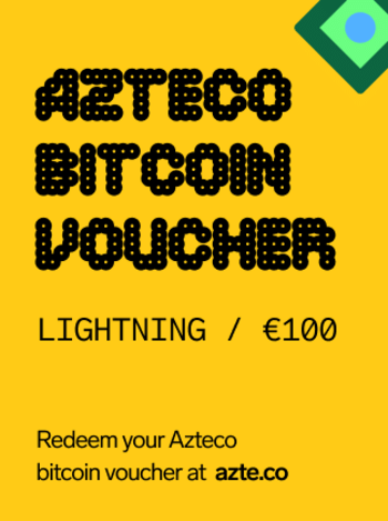 Azteco Bitcoin Lightning Voucher 100 EUR Key GLOBAL