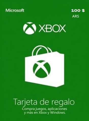 Xbox Live Gift Card 100 ARS Xbox Live Key ARGENTINA
