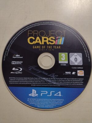 Project CARS Game Of The Year Edition PlayStation 4
