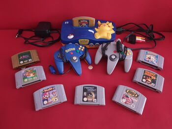 Nintendo 64, Yellow & Blue