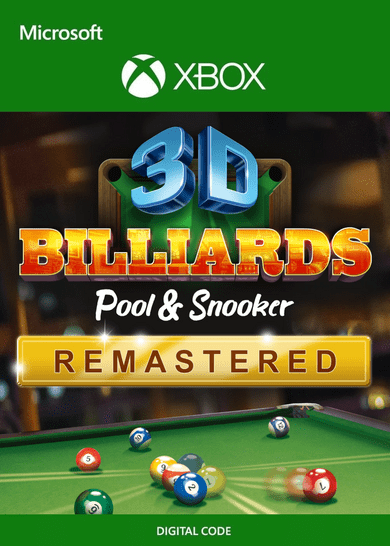 E-shop 3D Billiards - Pool & Snooker - Remastered XBOX LIVE Key ARGENTINA