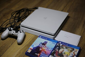 PlayStation 4 Slim, White, 500GB