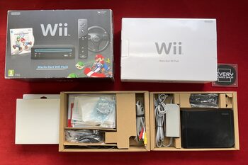 Consola Wii Mario Kart Wii Pack Negra Nintendo COMPLETA