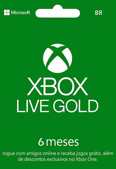 

Xbox Live Gold 6 months Xbox Live Key BRAZIL