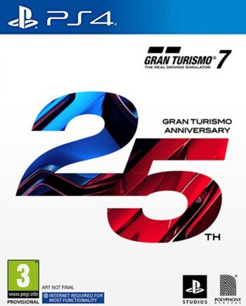 Gran Turismo 7 – 25th Anniversary Edition (PS4) Código de PSN EUROPE