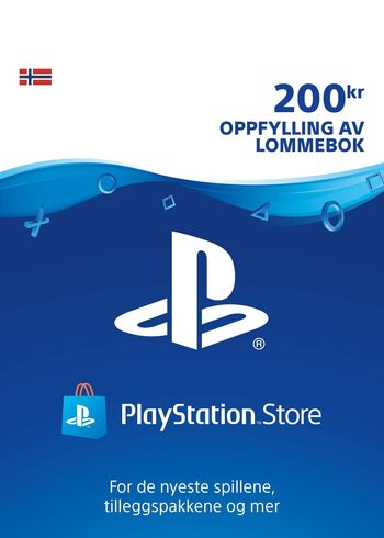 Playstation Network Card 200 NOK NO PSN Key NORWAY