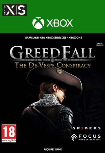 GreedFall - The De Vespe Conspiracy (DLC) Xbox One/Xbox Series X|S Key EUROPE