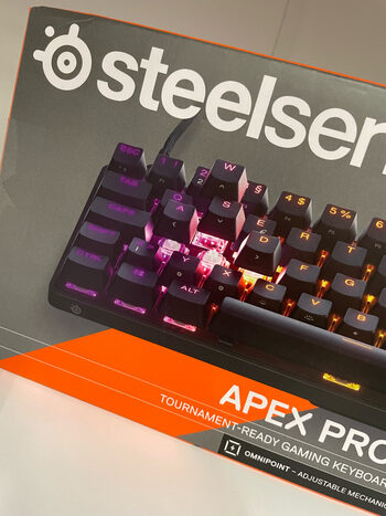 Get Steelseries Apex Pro Mini klaviatūra mechaninė RGB Omnipoint adjustable