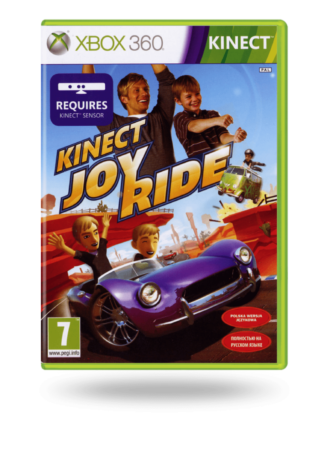 Microsoft Kinect Joy Ride Racing Game - Complete Product