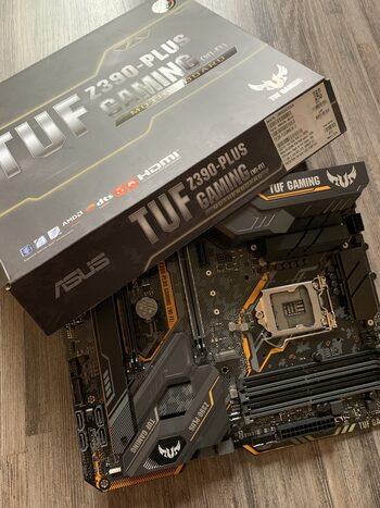 Asus TUF Z390-PLUS GAMING (WI-FI) Intel Z390 ATX DDR4 LGA1151 2 x PCI-E x16 Slots Motherboard