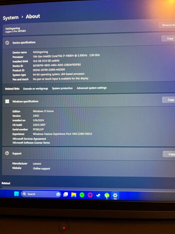 Get Lenovo LEGION 5 Pro 16ACH6H