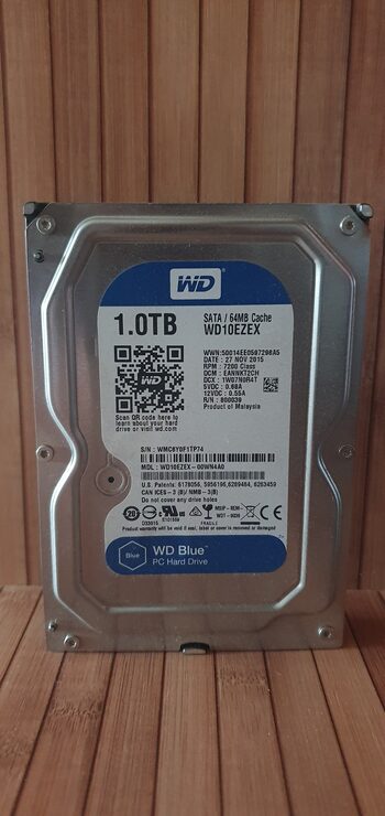 Western Digital WD Blue 1 TB HDD Storage