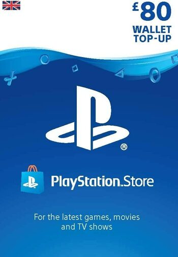 PlayStation Network Card 80 GBP (UK) PSN Key UNITED KINGDOM