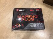 MSI B350 GAMING PLUS AMD B350 ATX DDR4 AM4 2 x PCI-E x16 Slots Motherboard