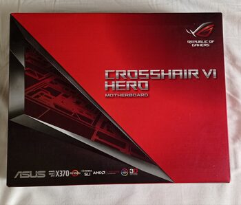 ASUS ROG Crosshair VI Hero AM4 X370 ATX DDR4-SDRAM