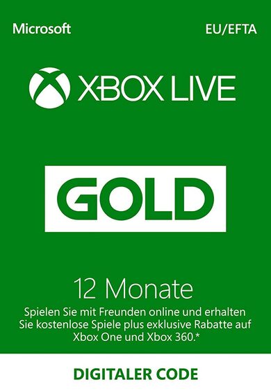 

Xbox Live Gold 12 months Xbox Live Key GERMANY