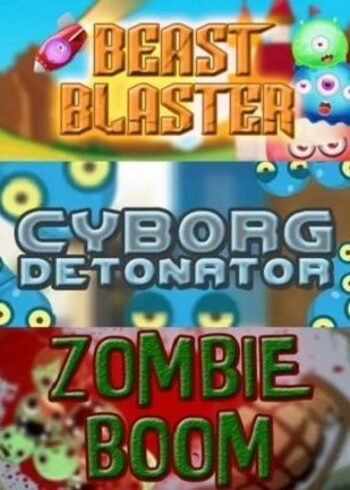 Cyborg Detonator + Zombie Boom + Beast Blaster Steam Key GLOBAL