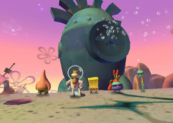 SpongeBob SquarePants: Plankton's Robotic Revenge Wii U for sale