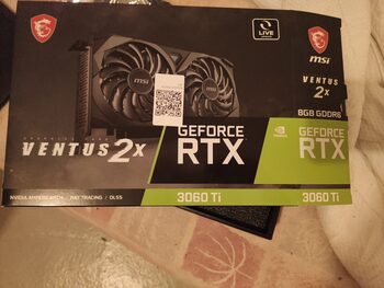 MSI GeForce RTX 3060 Ti 8 GB 1410-1695 Mhz PCIe x16 GPU