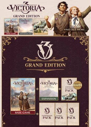 Victoria 3 Grand Edition (PC) Steam Key GLOBAL