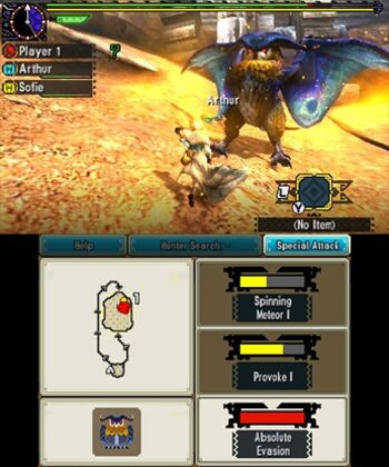 Redeem Monster Hunter Generations Special Demo Nintendo 3DS