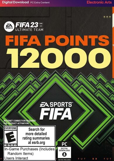 FIFA 23 : 12000 FIFA Points (PC) Origin Key GLOBAL