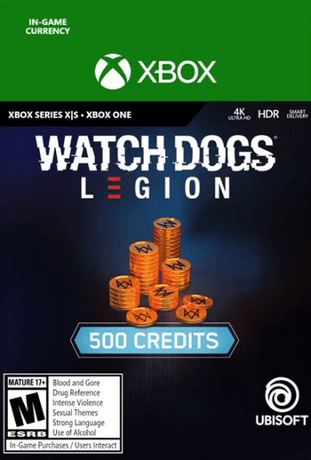 WATCH DOGS: LEGION - 500 WD CREDITS PACK Xbox Live Key EUROPE