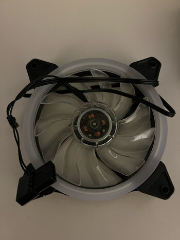 Buy 3 vienetai of Hornet DC Brushless FAN 12V 0,2A ir 1 vienetqs of Deep Cool ventiliatoriai