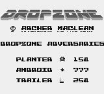 Redeem Dropzone (1984) SNES