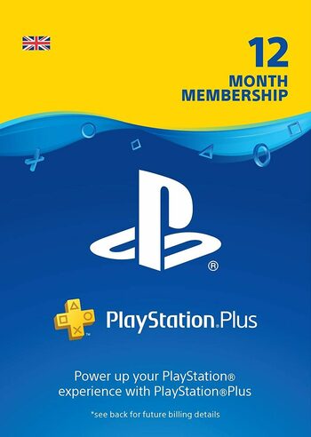 PlayStation Plus Card 365 Days (UK) PSN Key UNITED KINGDOM