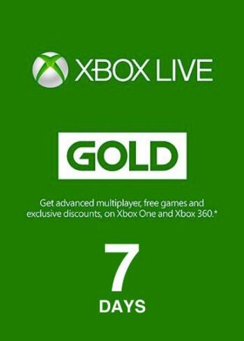 Įsigykite Xbox Live Gold 7 days Xbox 