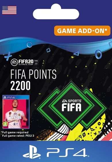 

FIFA 20 - 2200 FUT Points (PS4) PSN Key UNITED STATES