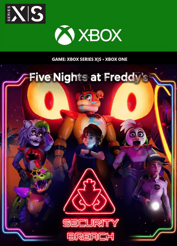 Jogo xbox 360 fnaf security breach