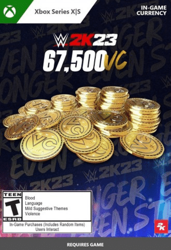 WWE 2K23 67,500 Virtual Currency Pack for Xbox Series X|S Key GLOBAL