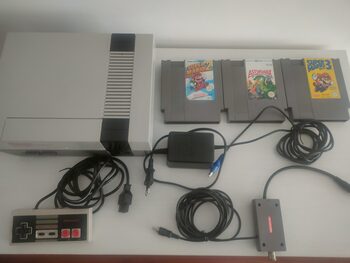 Nintendo NES + 1 Mando + Mario 2 y 3 + Astyanax + Accesorios originales