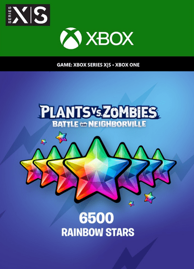 E-shop Plants vs. Zombies: Battle for Neighborville – 6500 Rainbow Stars XBOX LIVE Key EUROPE