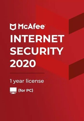 McAfee Internet Security - 1 Year - 1 Device - Key GLOBAL