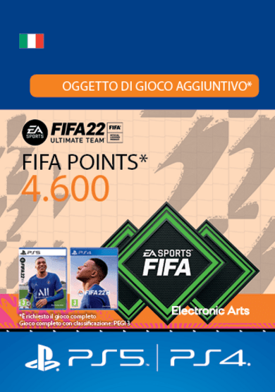 

FIFA 22 - 4600 FUT Points (PS4/PS5) PSN Key ITALY