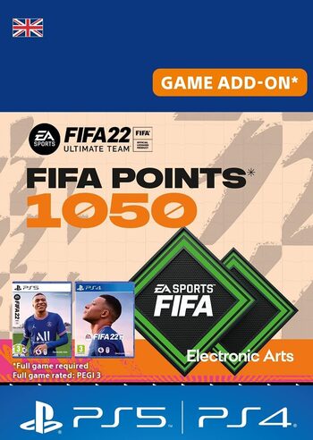 FIFA 22 - 1050 FUT Points (PS4/PS5) PSN Key UNITED KINGDOM