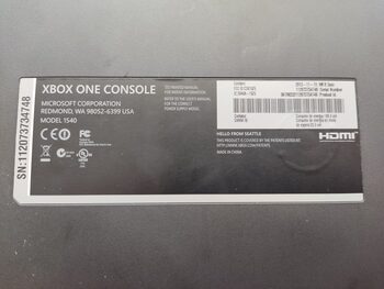Xbox One, Black, 500GB for sale