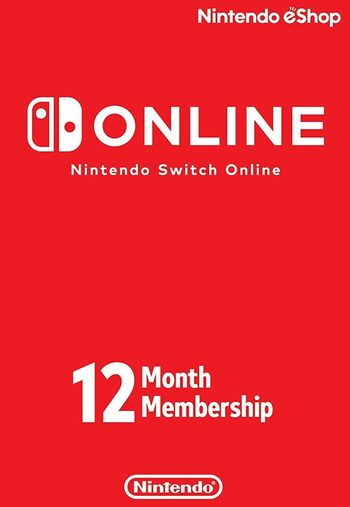 Nintendo Switch Online Membership - 12 Months eShop Key BRAZIL