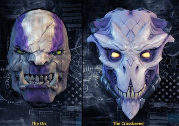 PayDay 2: Orc and Crossbreed Masks (DLC) Steam Key GLOBAL