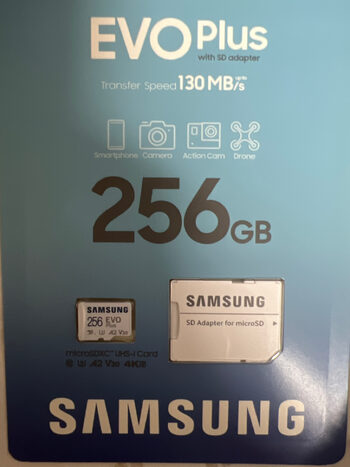 Microsd 256 gb a2 u3 samsung